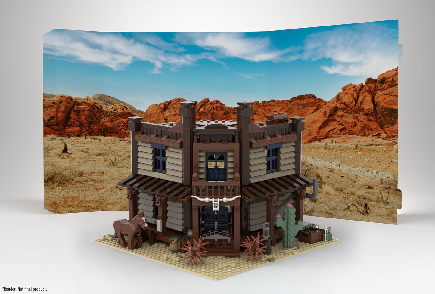 BrickLink AFOL Design Program - LEGO® Wild West Saloon Set