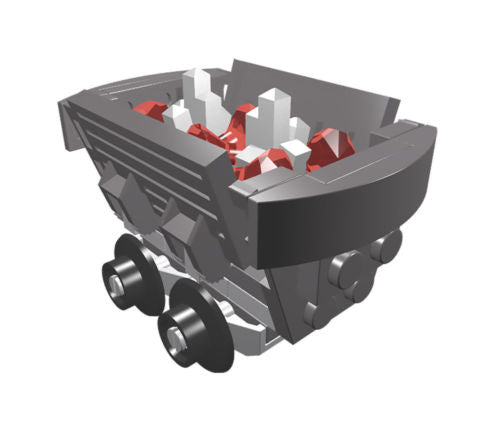 Constructibles Mine Cart - LEGO® Parts & Instructions Kit