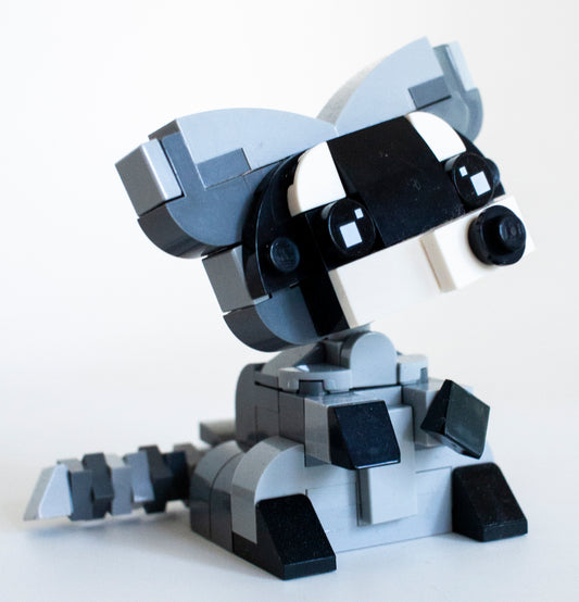 Constructibles Baby Raccoon Mini Build - LEGO® Parts & Instructions Kit
