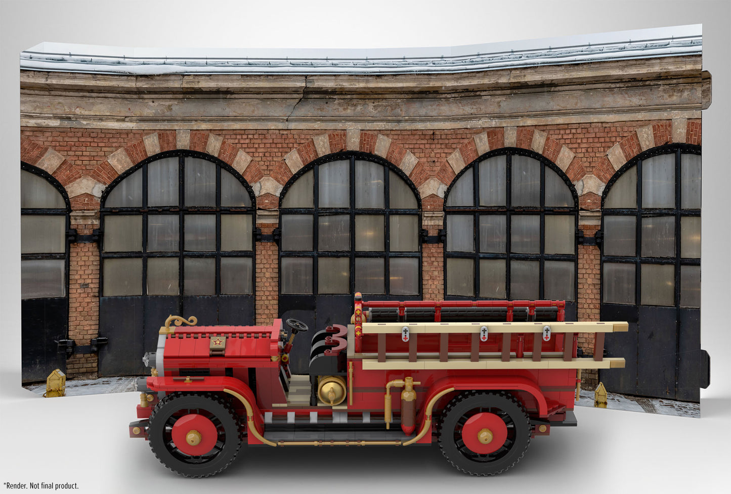 BrickLink AFOL Design Program - LEGO® Antique Fire Engine Set
