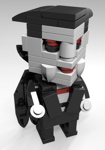 Constructibles® CubeVille Dracula - LEGO® Parts & Instructions Kit