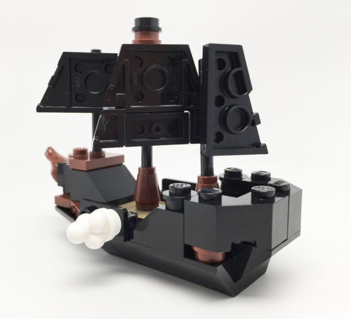 Constructibles Mini Pirate Ship - LEGO® Parts & Instructions Kit