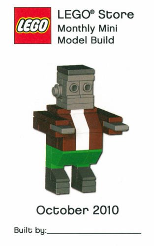 Constructibles Frankenstein's Monster Mini Model LEGO Parts & Instructions Kit (2010)