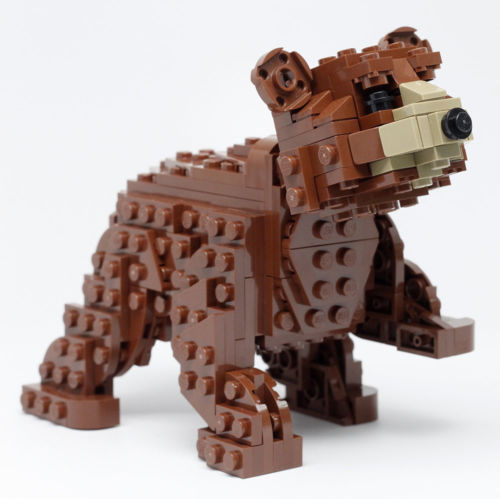 Constructibles Bear Cub - LEGO® Parts & Instructions Kit