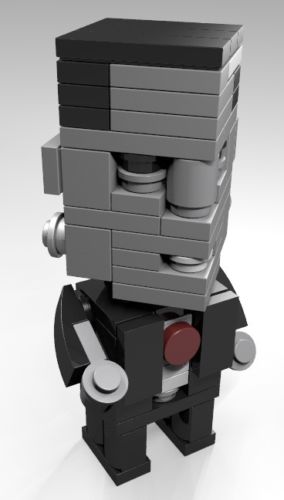 Constructibles® CubeVille Frankenstein's Monster - LEGO® Parts & Instruction Kit